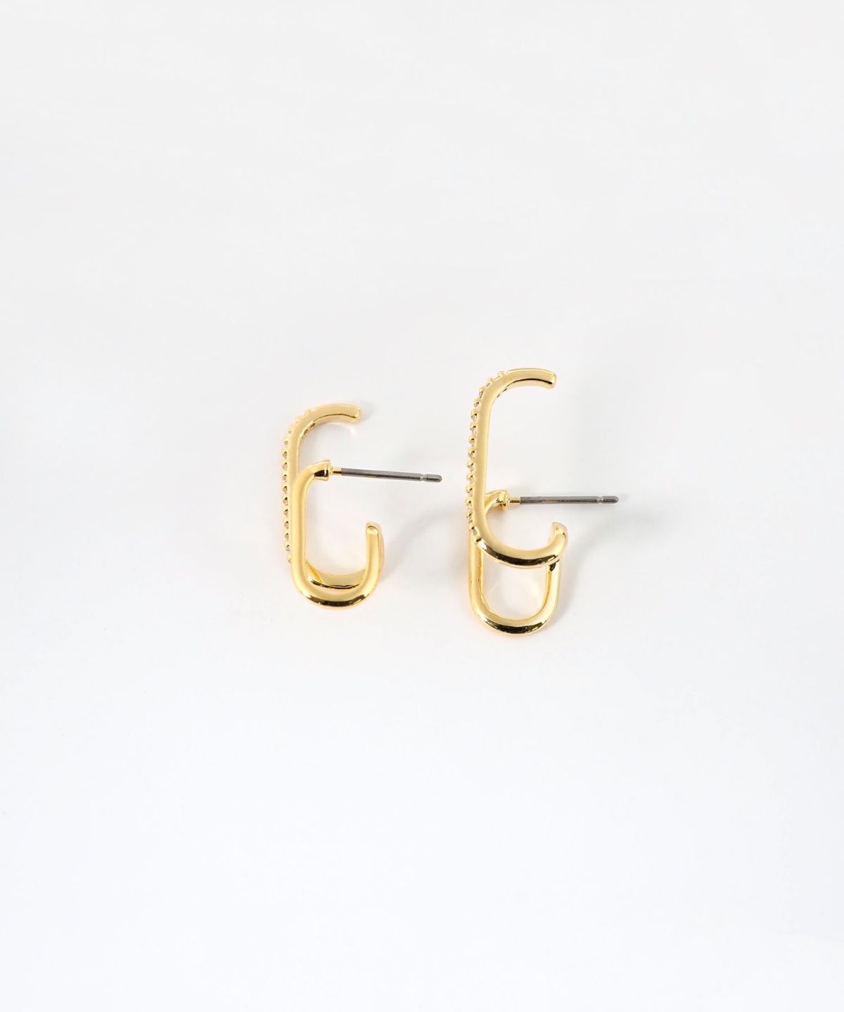 ドローイングバーチタンポストピアス