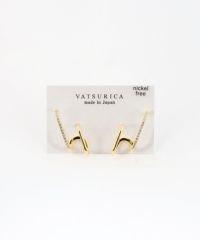 ドローイングバーチタンポストピアス