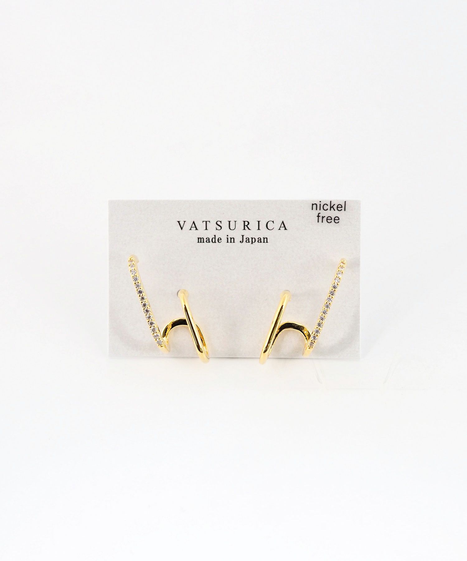 ドローイングバーチタンポストピアス