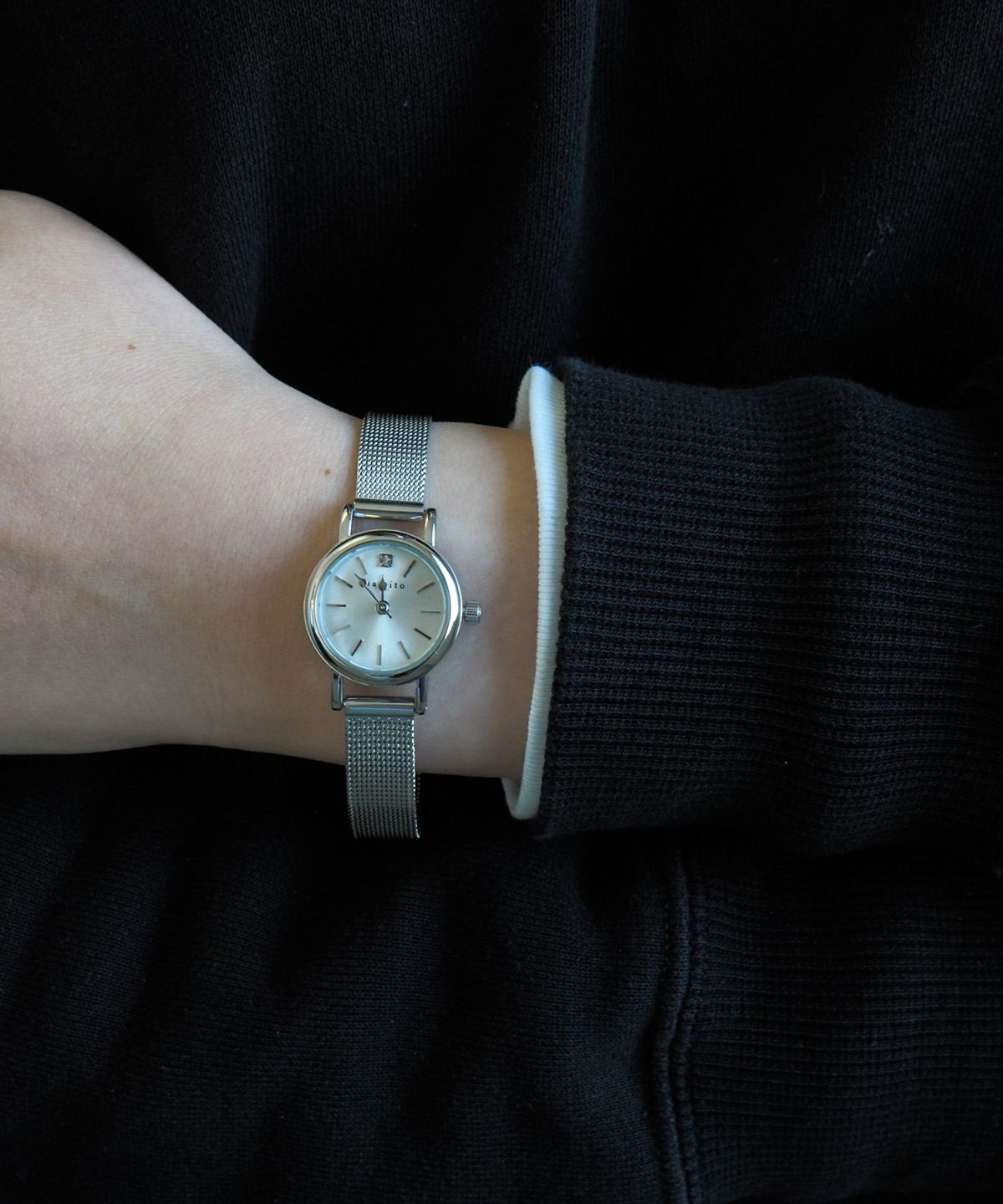 メタルメッシュベルトウォッチ