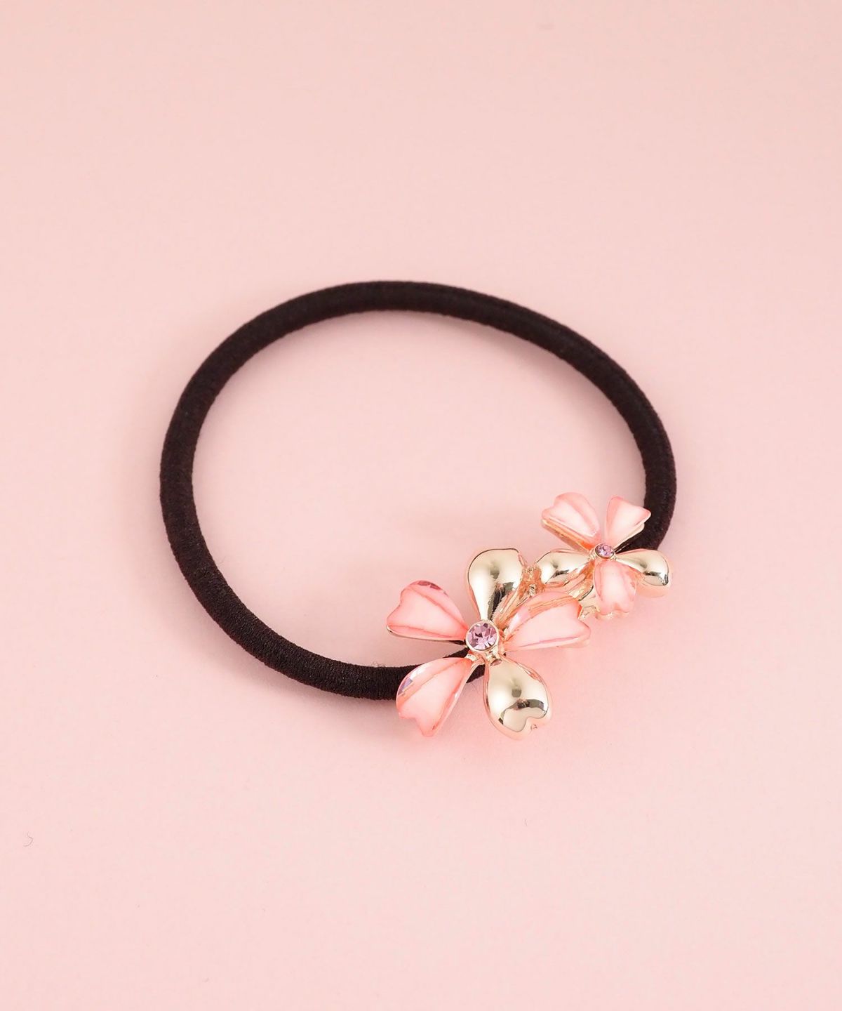 【20%off】SAKURA2連ビジューポニー