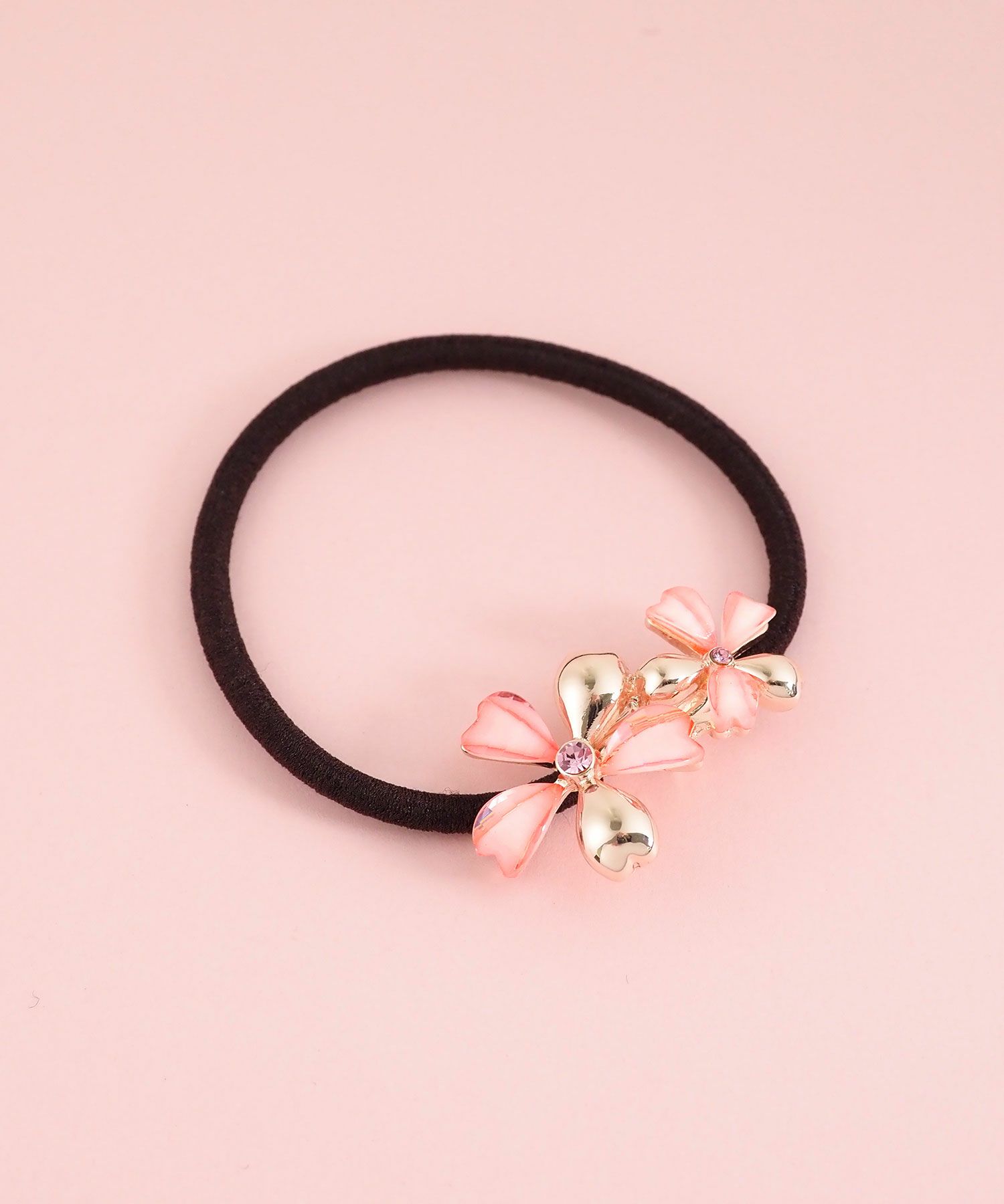 【20%off】SAKURA2連ビジューポニー