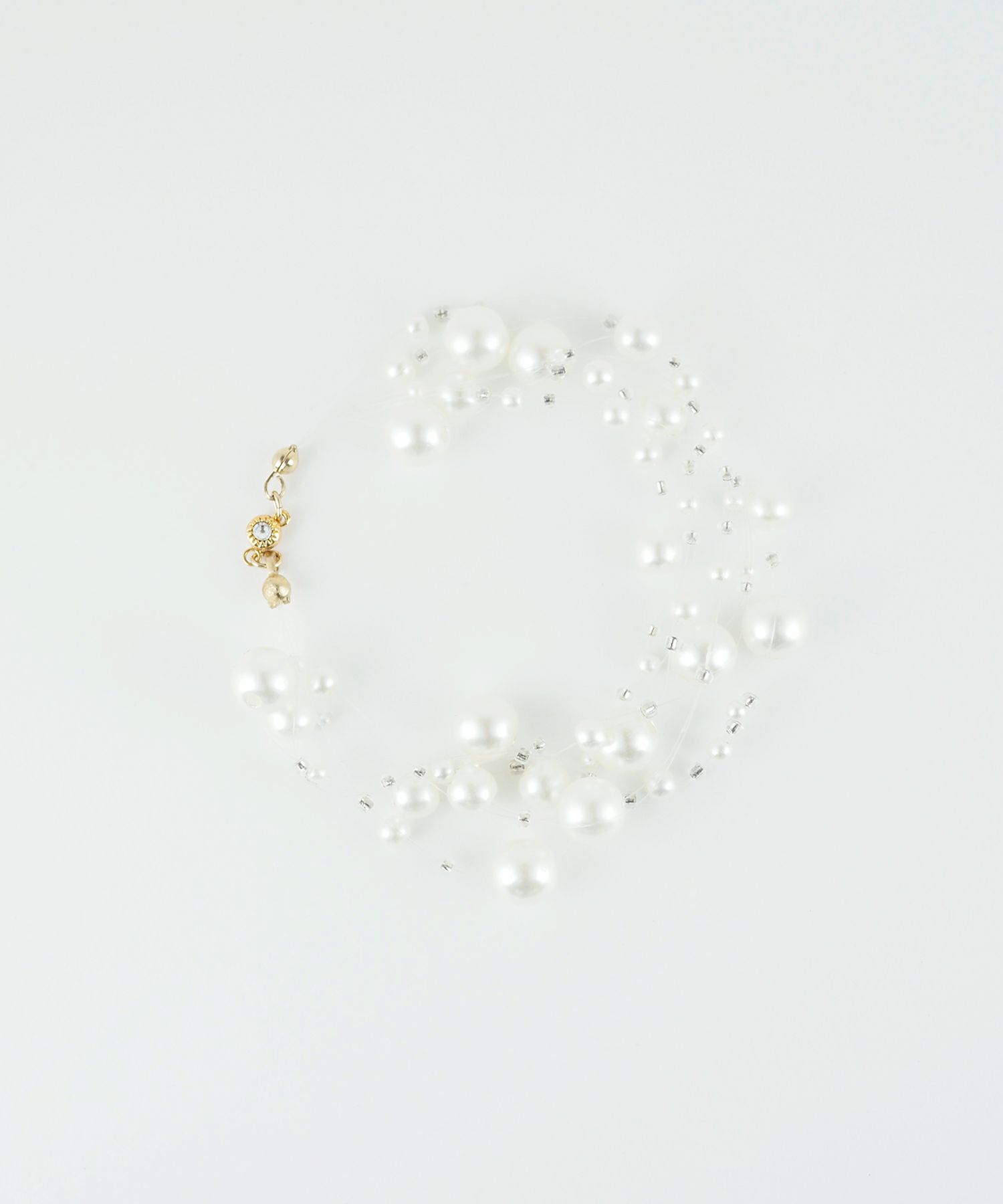 ランダムテグスパールマグネットブレスレット