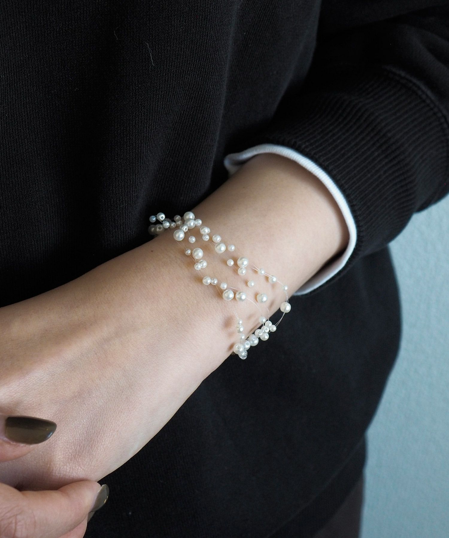 テグスパールマグネットブレスレット