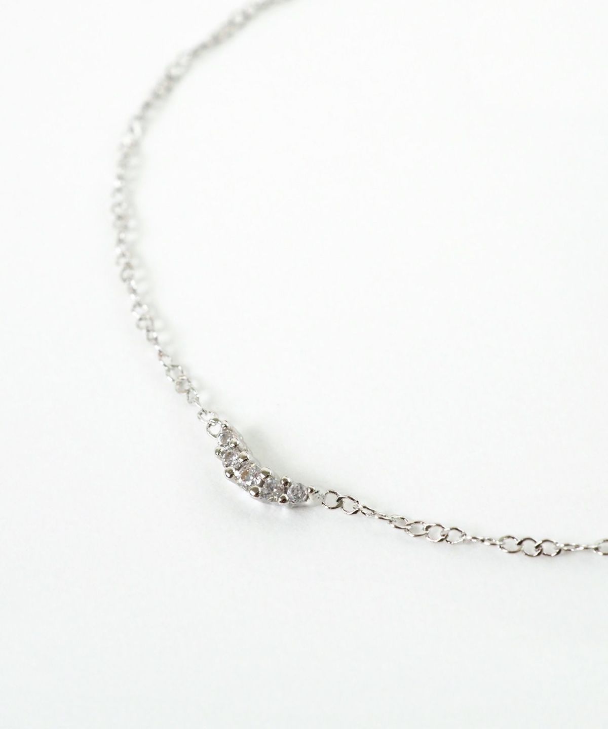 バングル&ポイントチェーンセットブレスレット