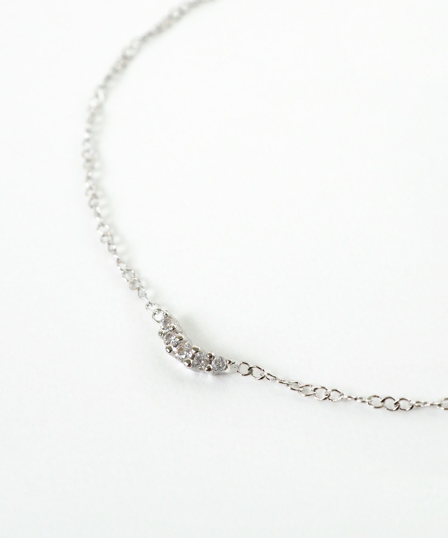 バングル&ポイントチェーンセットブレスレット