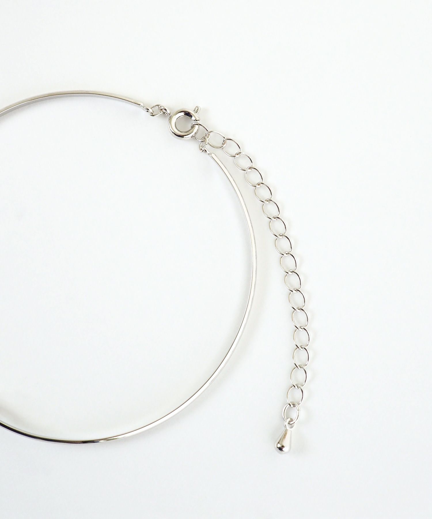 バタフライ×メタルラインブレスレット