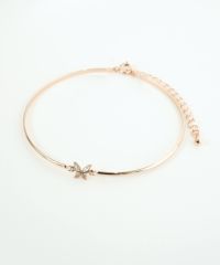 バタフライ×メタルラインブレスレット