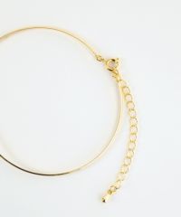 クロス×メタルラインブレスレット