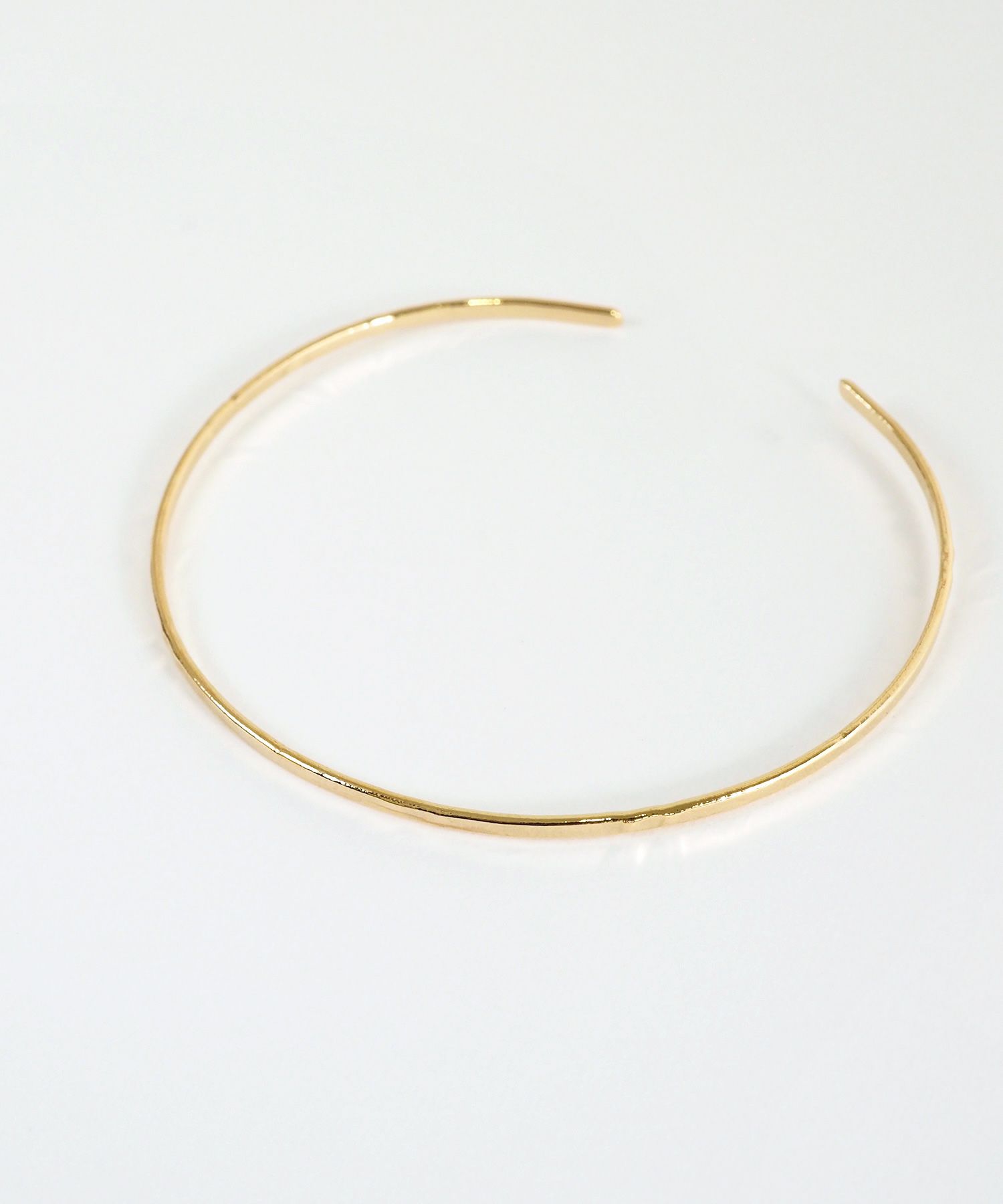 バングル&ウェーブトップチェーンセットブレスレット