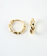 ツイストフープワンタッチピアス