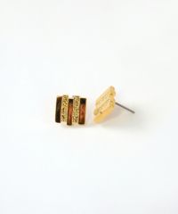 メタルタイルチタンポストピアス