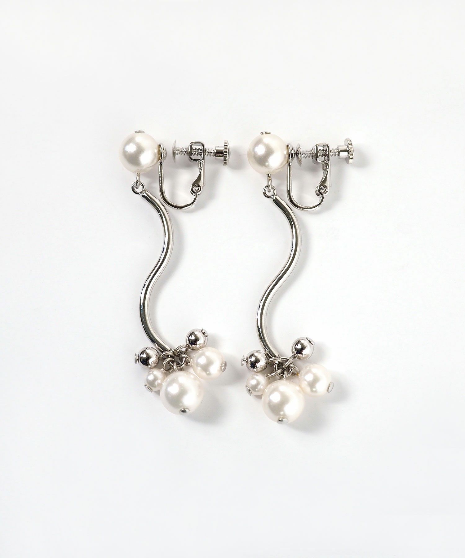 パールウエーブイヤリング【MUK voyalibre】