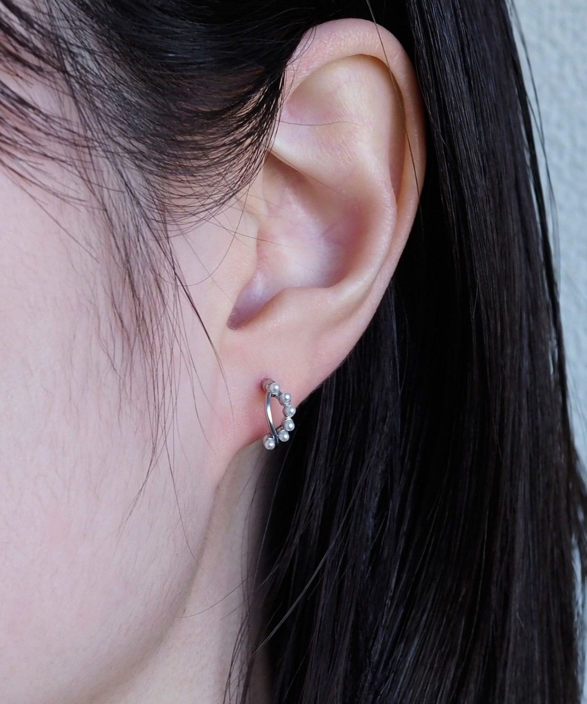 クロスパール抗菌樹脂ポストセットピアス