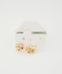 フラワービジュー抗菌樹脂ポストセットピアス