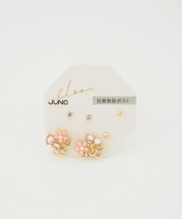 フラワービジュー抗菌樹脂ポストセットピアス