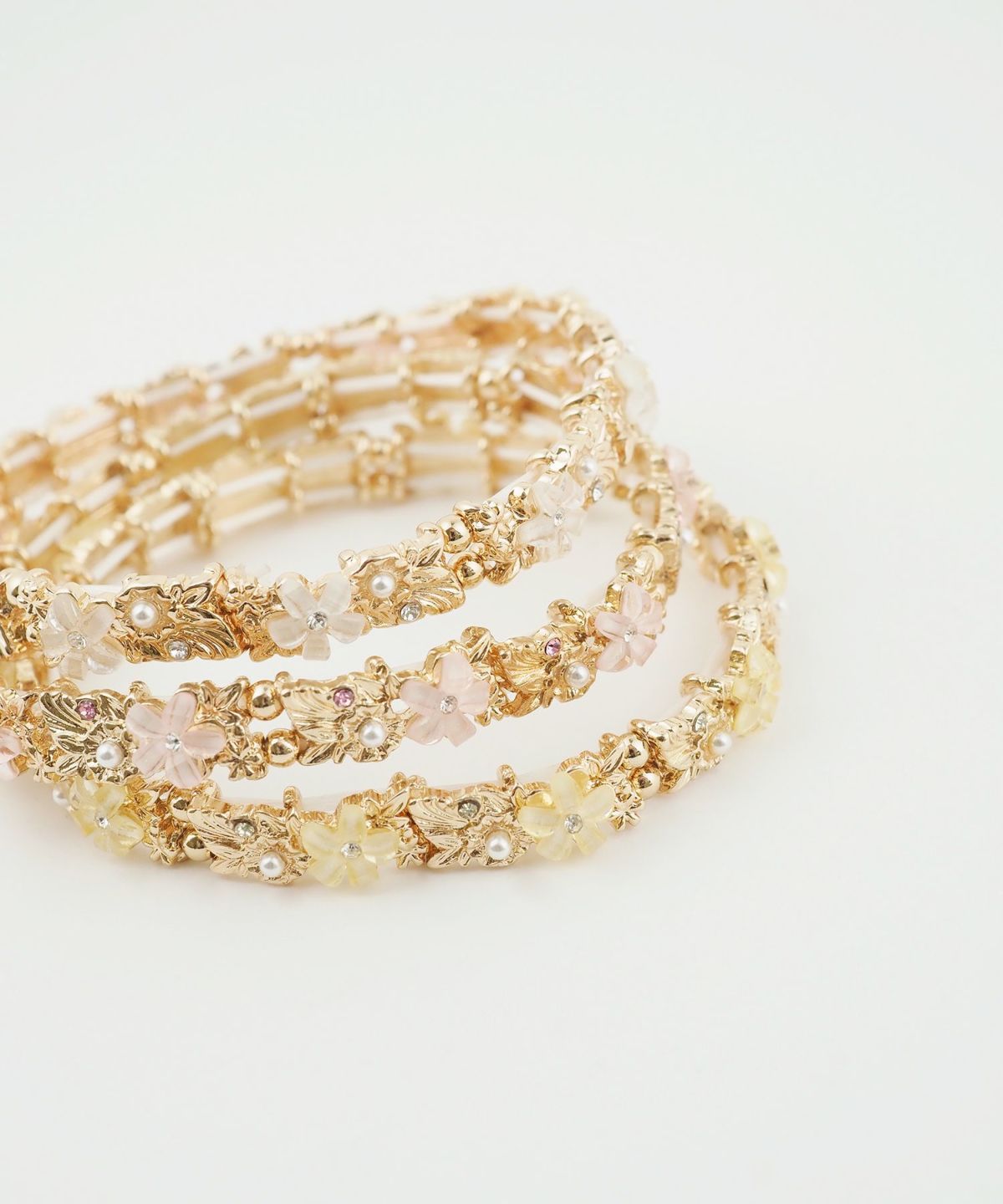 ボタニカルラバーブレスレット