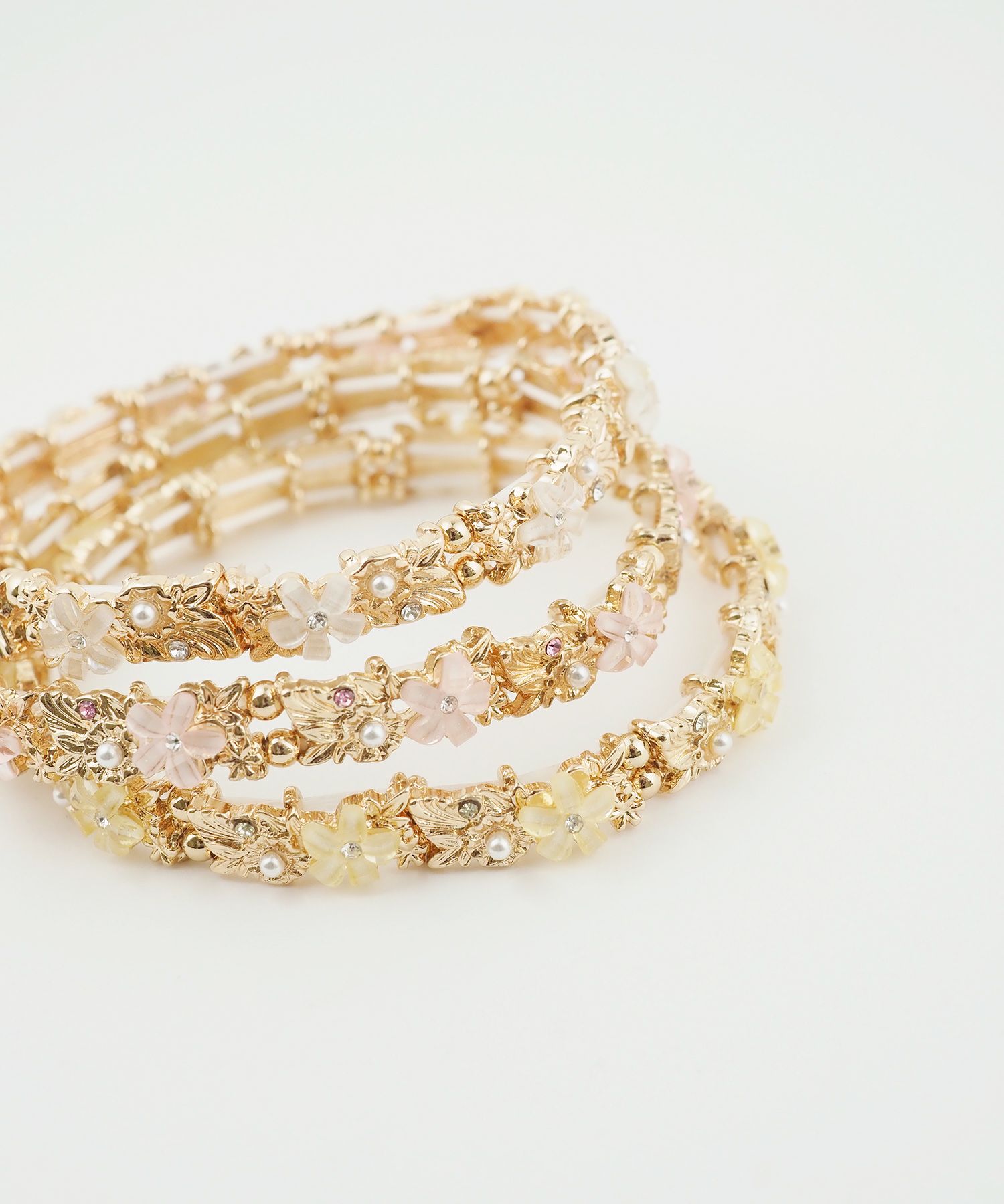 ボタニカルラバーブレスレット