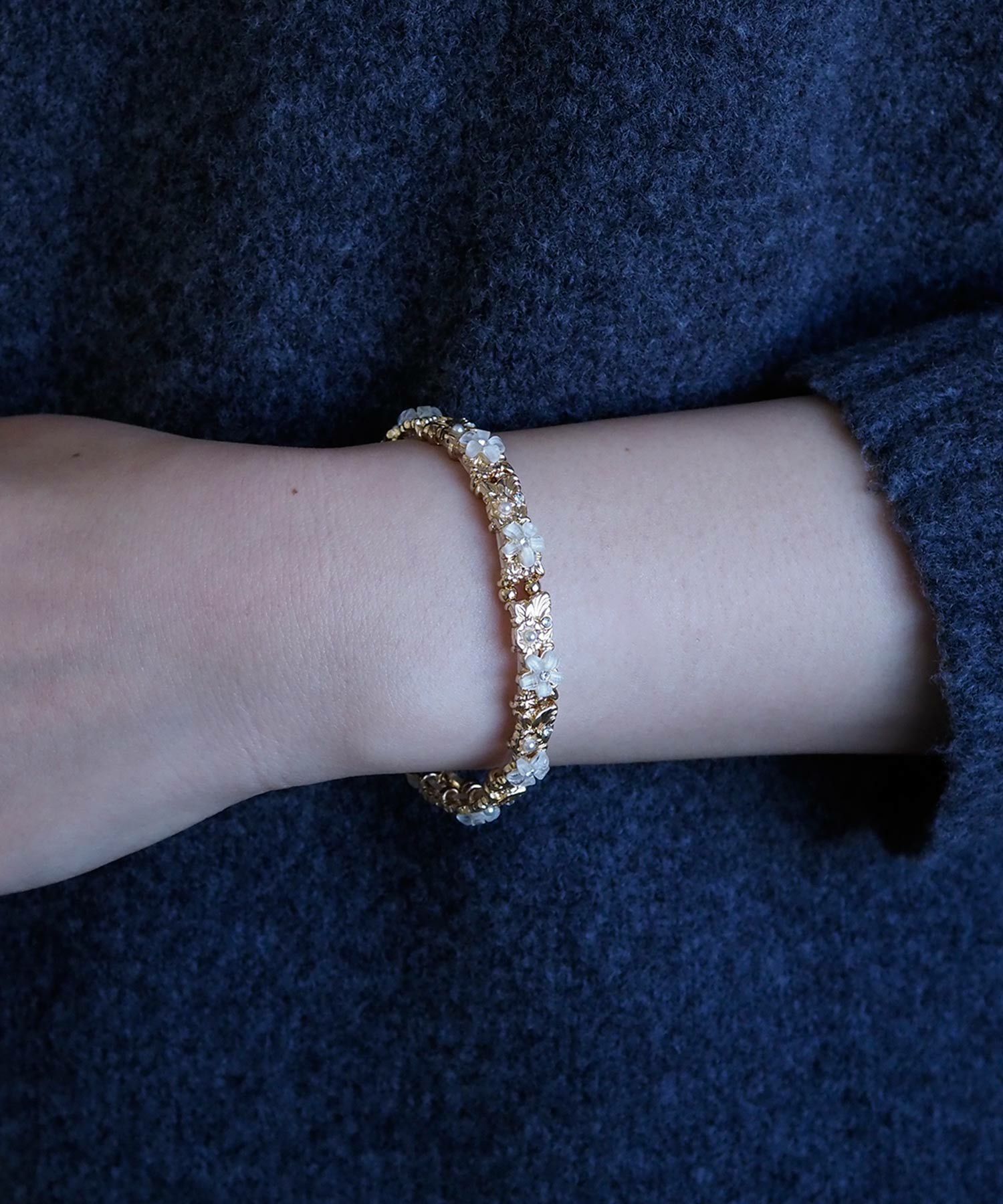 ボタニカルラバーブレスレット