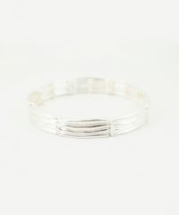 プレートラバーブレスレット