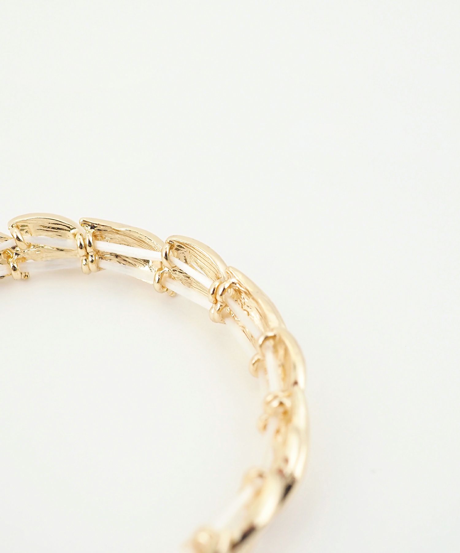 ニュアンスリーフラバーブレスレット