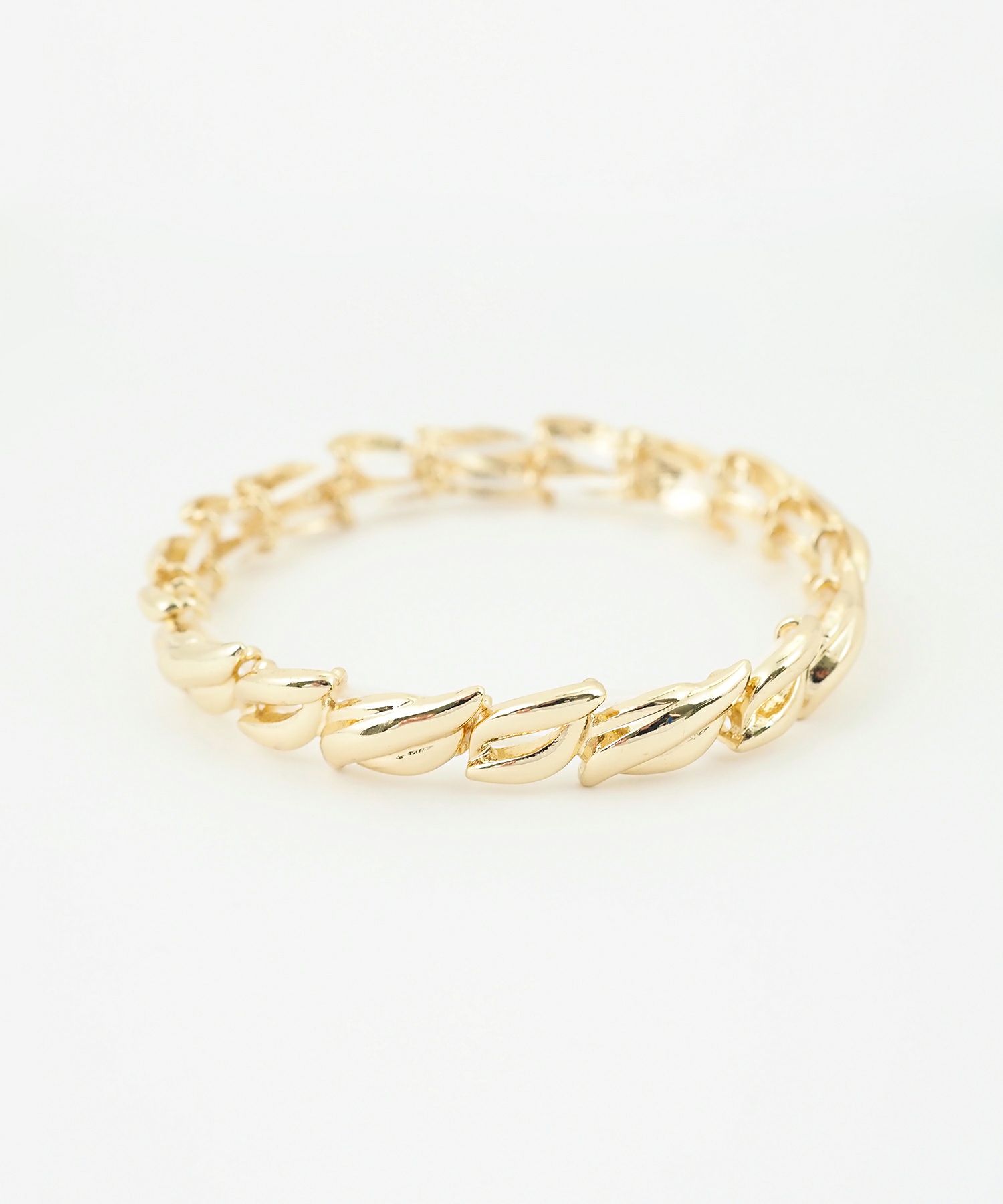 ニュアンスリーフラバーブレスレット