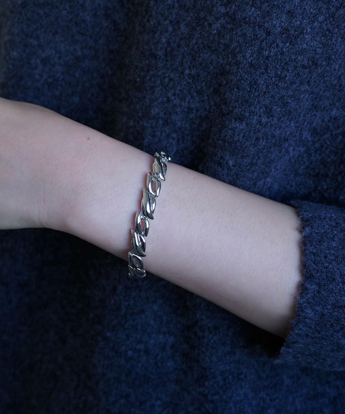 ニュアンスリーフラバーブレスレット