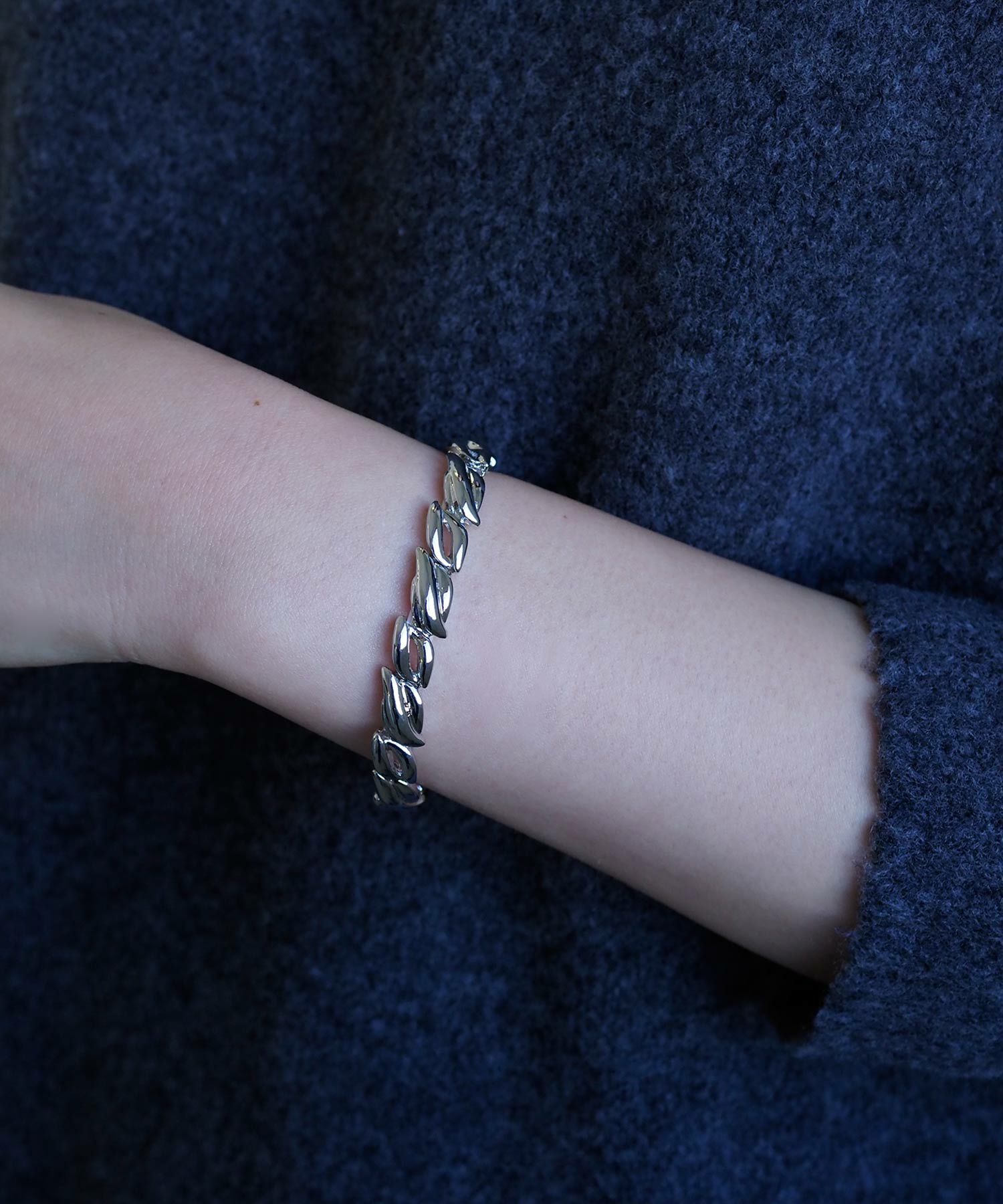 ニュアンスリーフラバーブレスレット