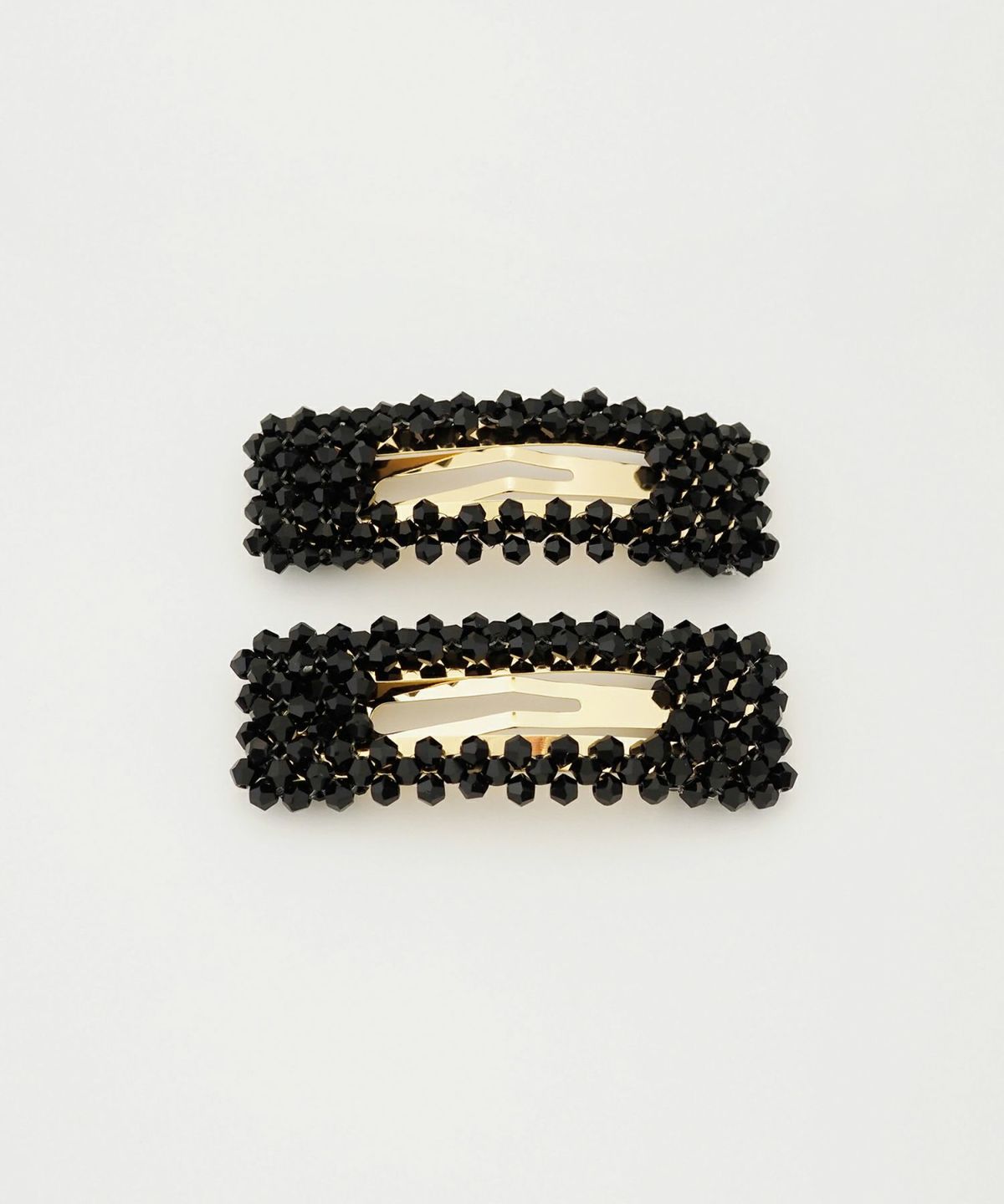 ガラスビーズパッチンピン2Pセット