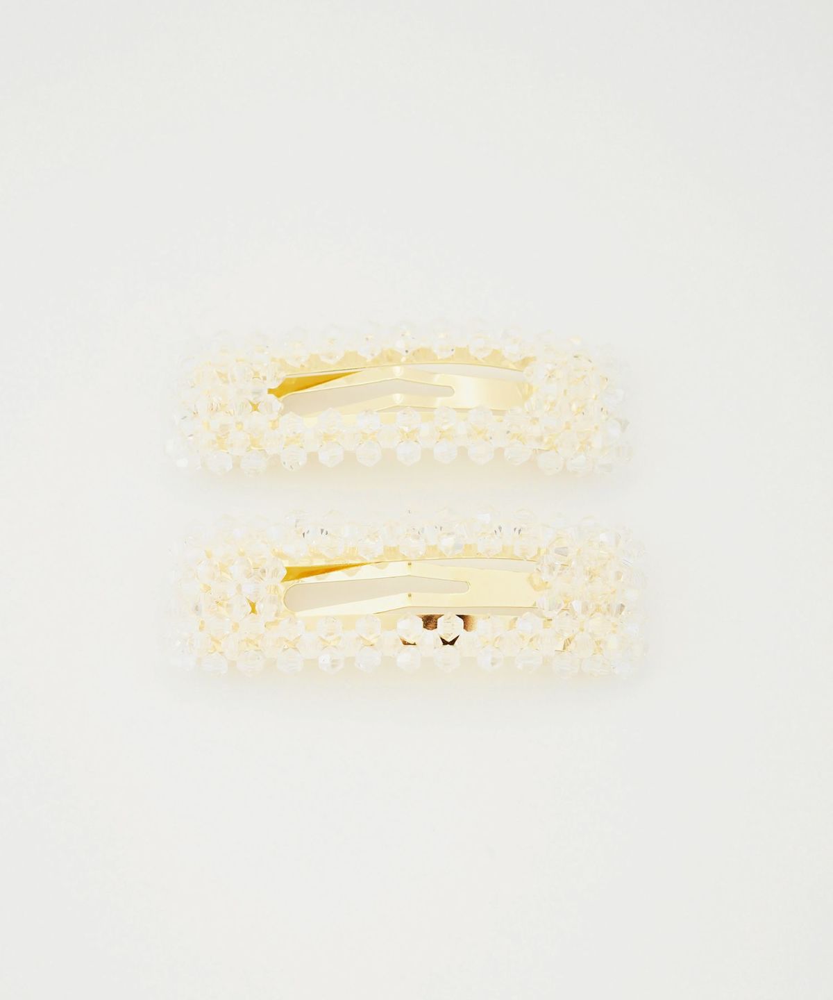 ガラスビーズパッチンピン2Pセット