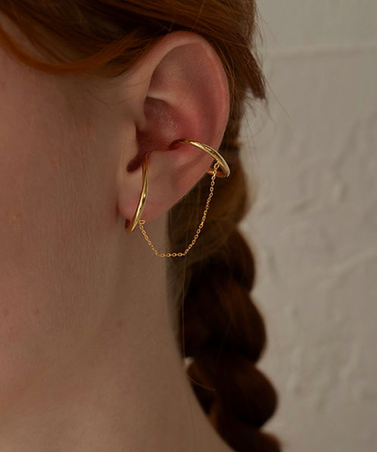 チェーンニュアンスレフトイヤーカフ