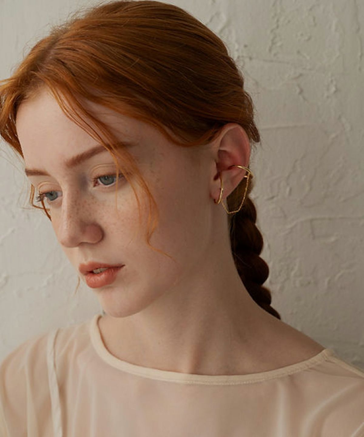 チェーンニュアンスレフトイヤーカフ