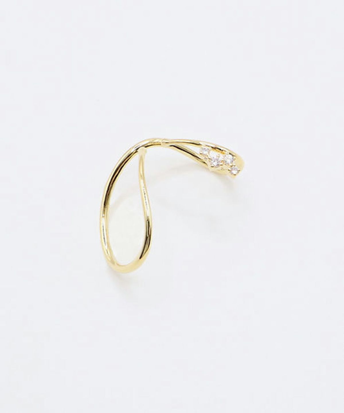 ストーンニュアンスレフトイヤーカフ