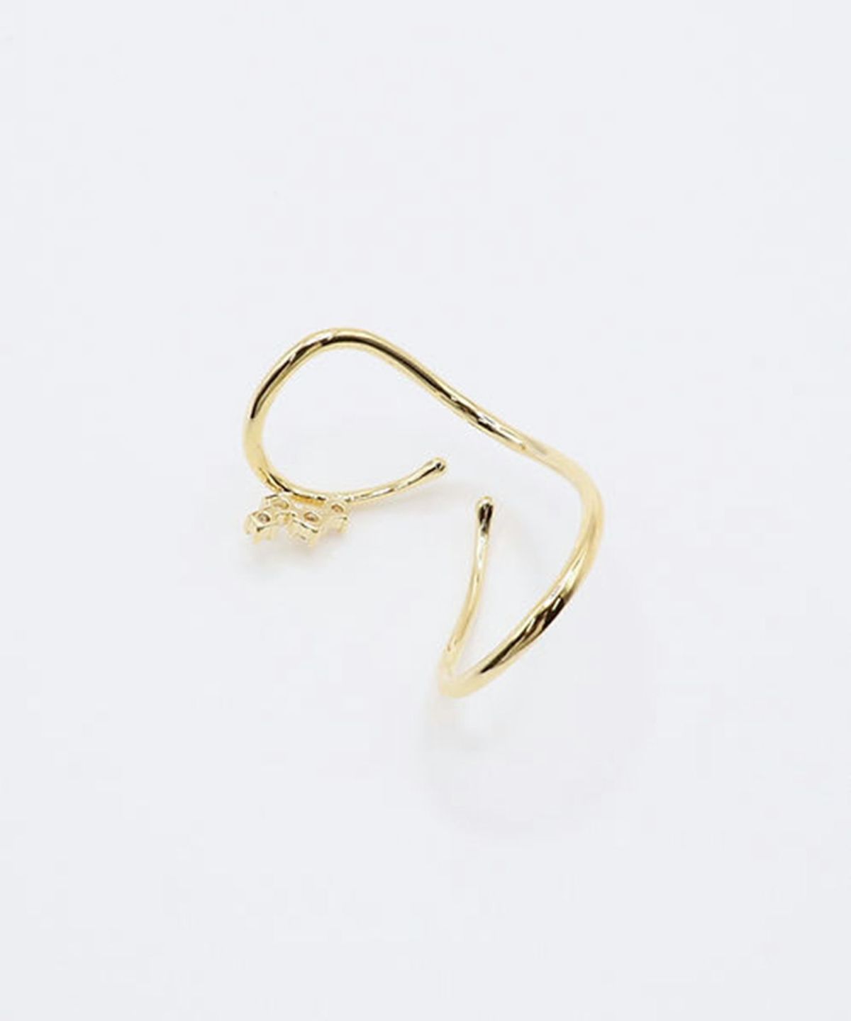 ストーンニュアンスレフトイヤーカフ