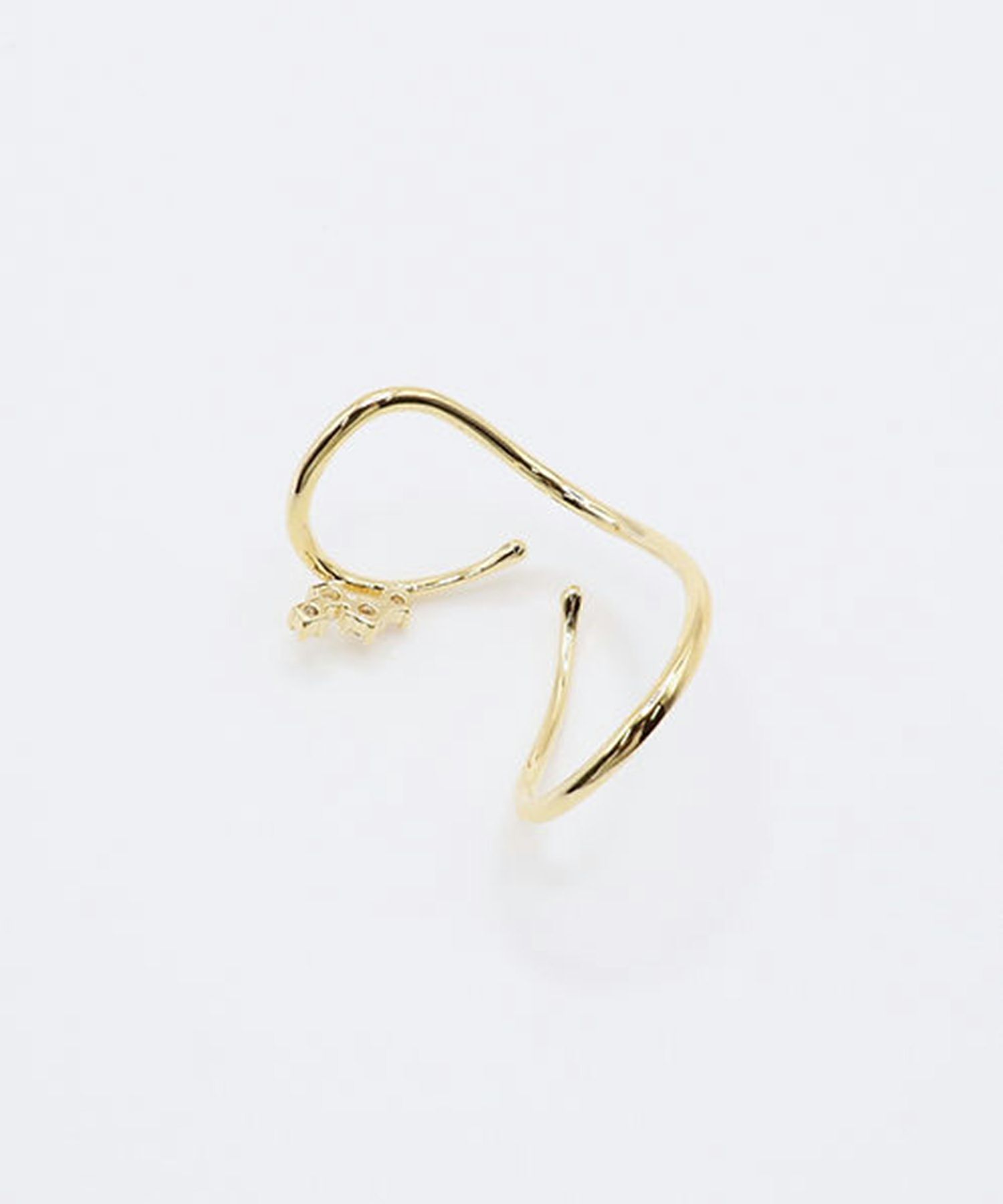 ストーンニュアンスレフトイヤーカフ