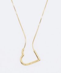 ハートサージカルステンレスネックレス