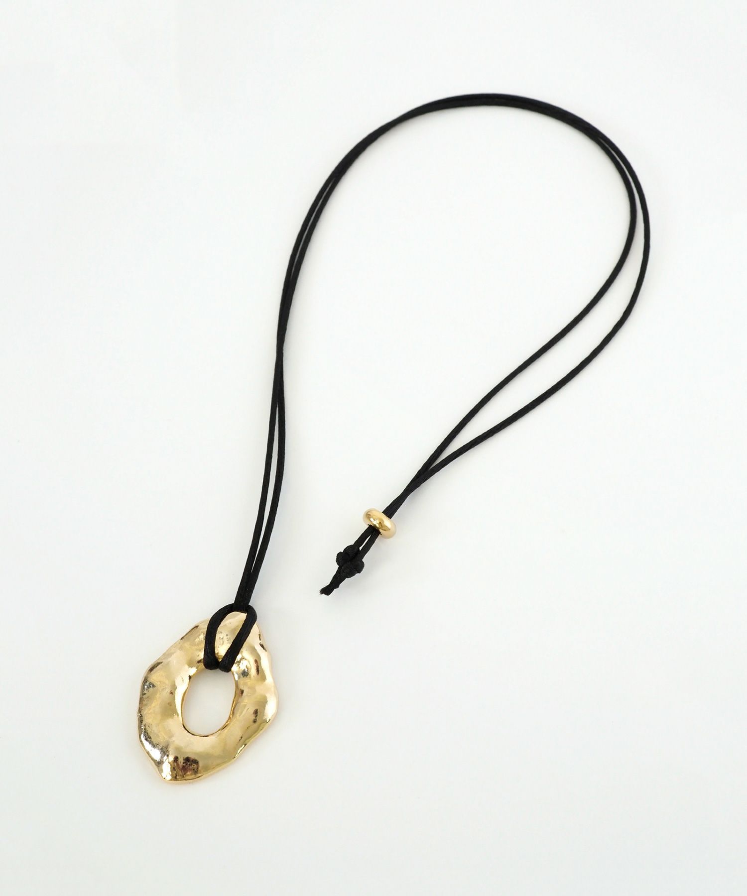 ニュアンスオーバルコードネックレス【MUK lucenzio】