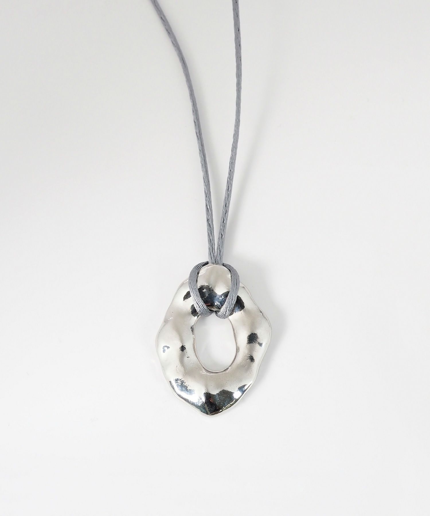 ニュアンスオーバルコードネックレス【MUK lucenzio】