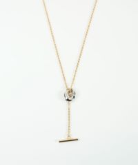 ニュアンスオーバルチェーンネックレス【MUK lucenzio】