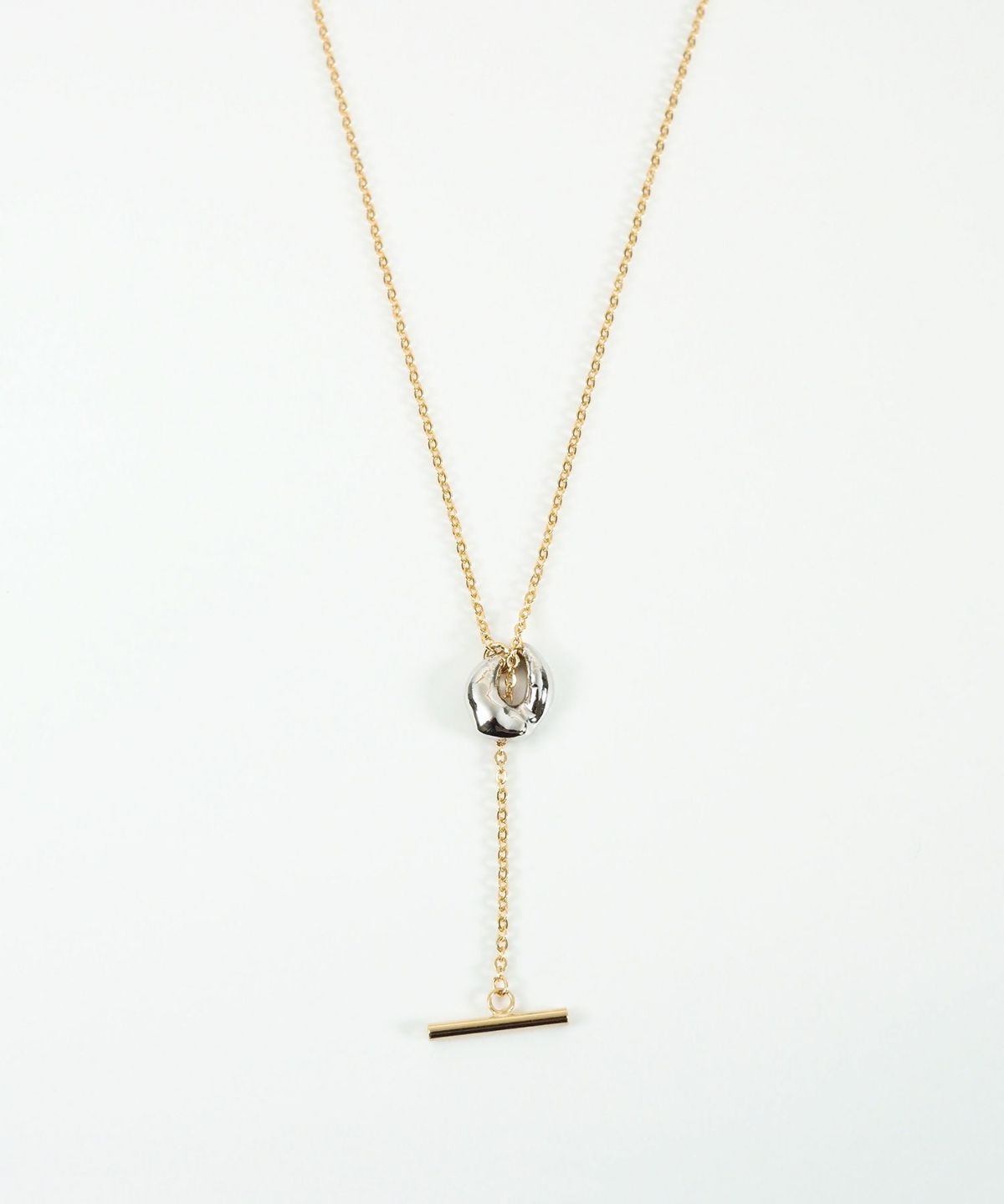 ニュアンスオーバルチェーンネックレス【MUK lucenzio】