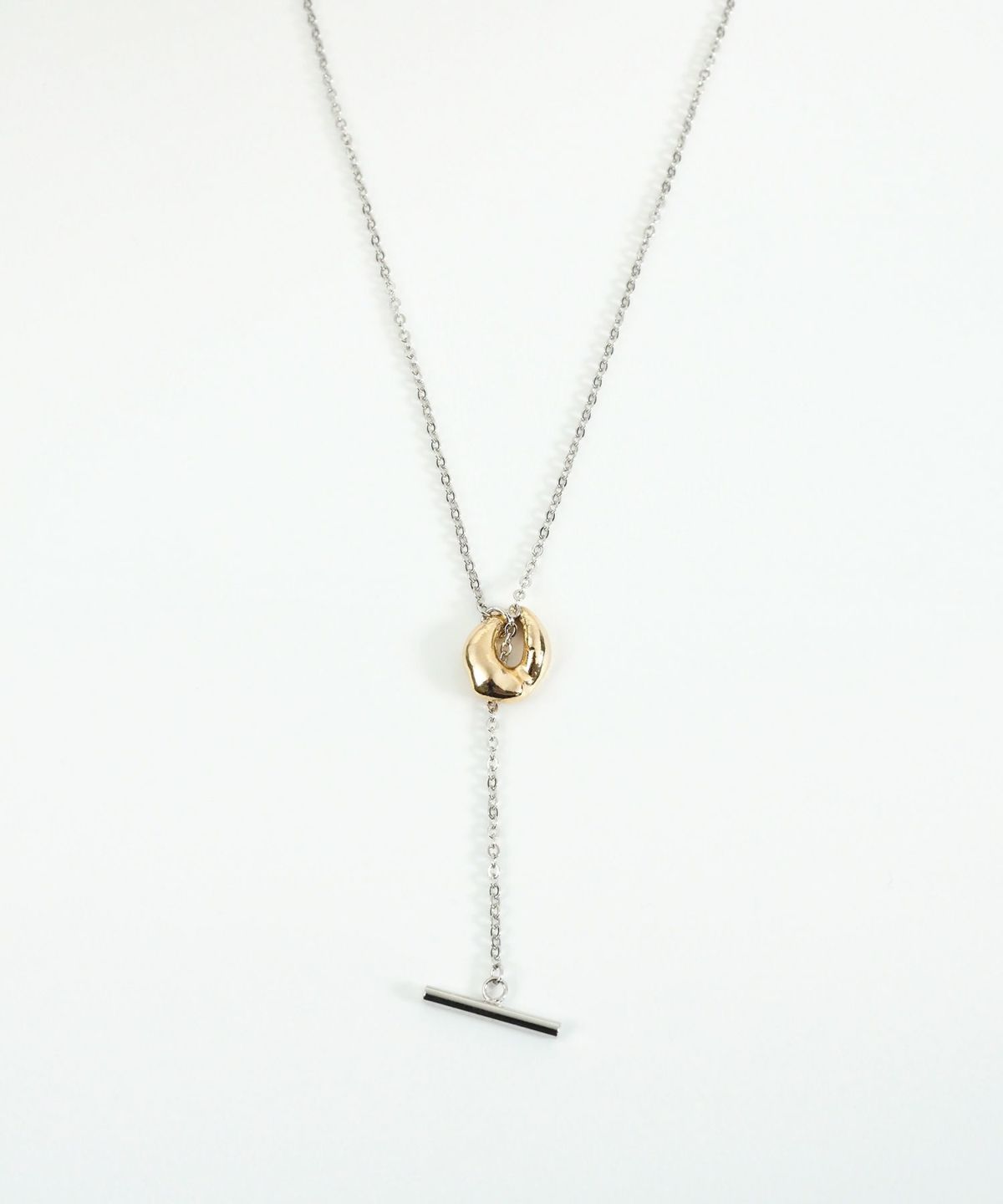 ニュアンスオーバルチェーンネックレス【MUK lucenzio】