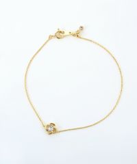 フラワーストーンブレスレット【MUK】