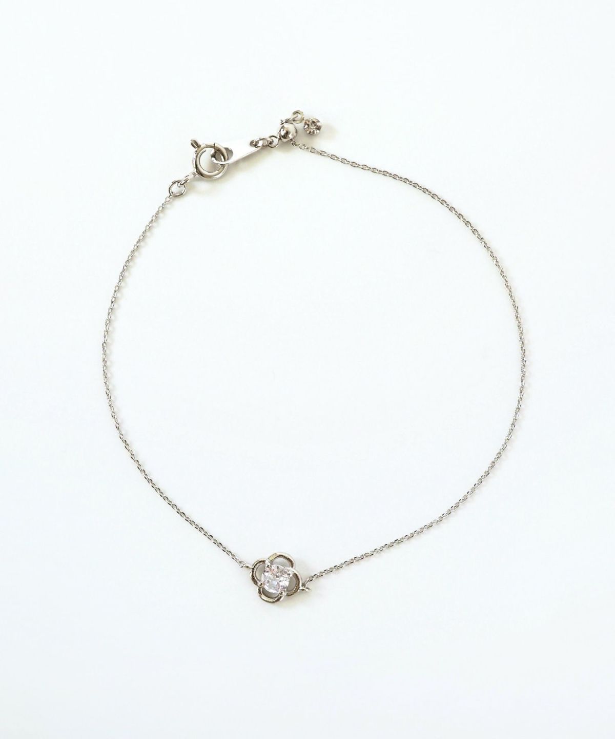 フラワーストーンブレスレット【MUK】