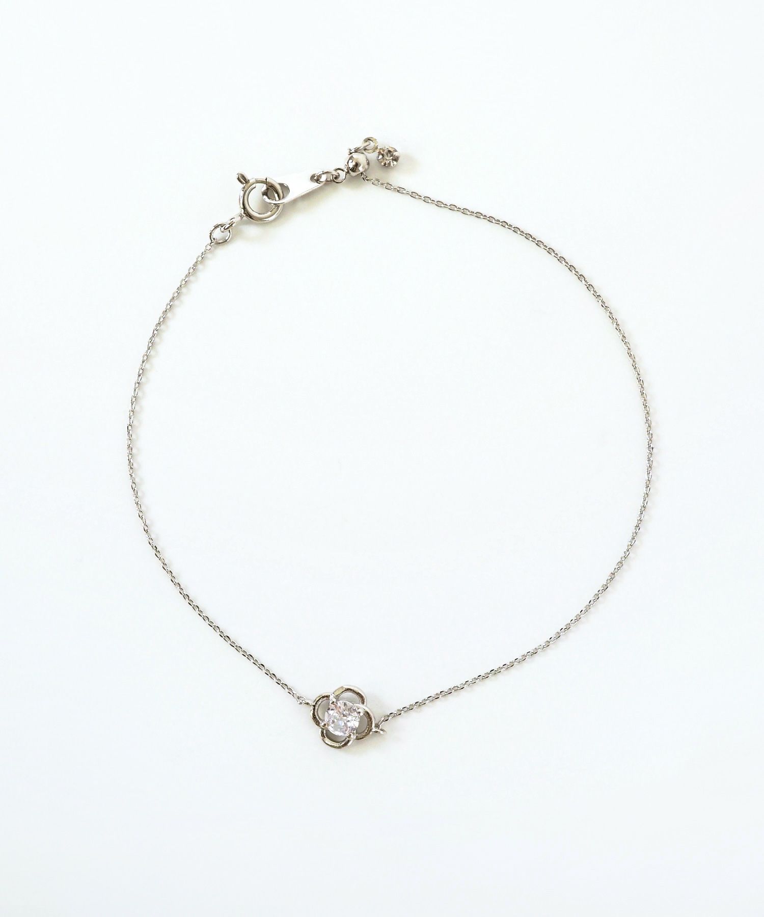 フラワーストーンブレスレット【MUK】