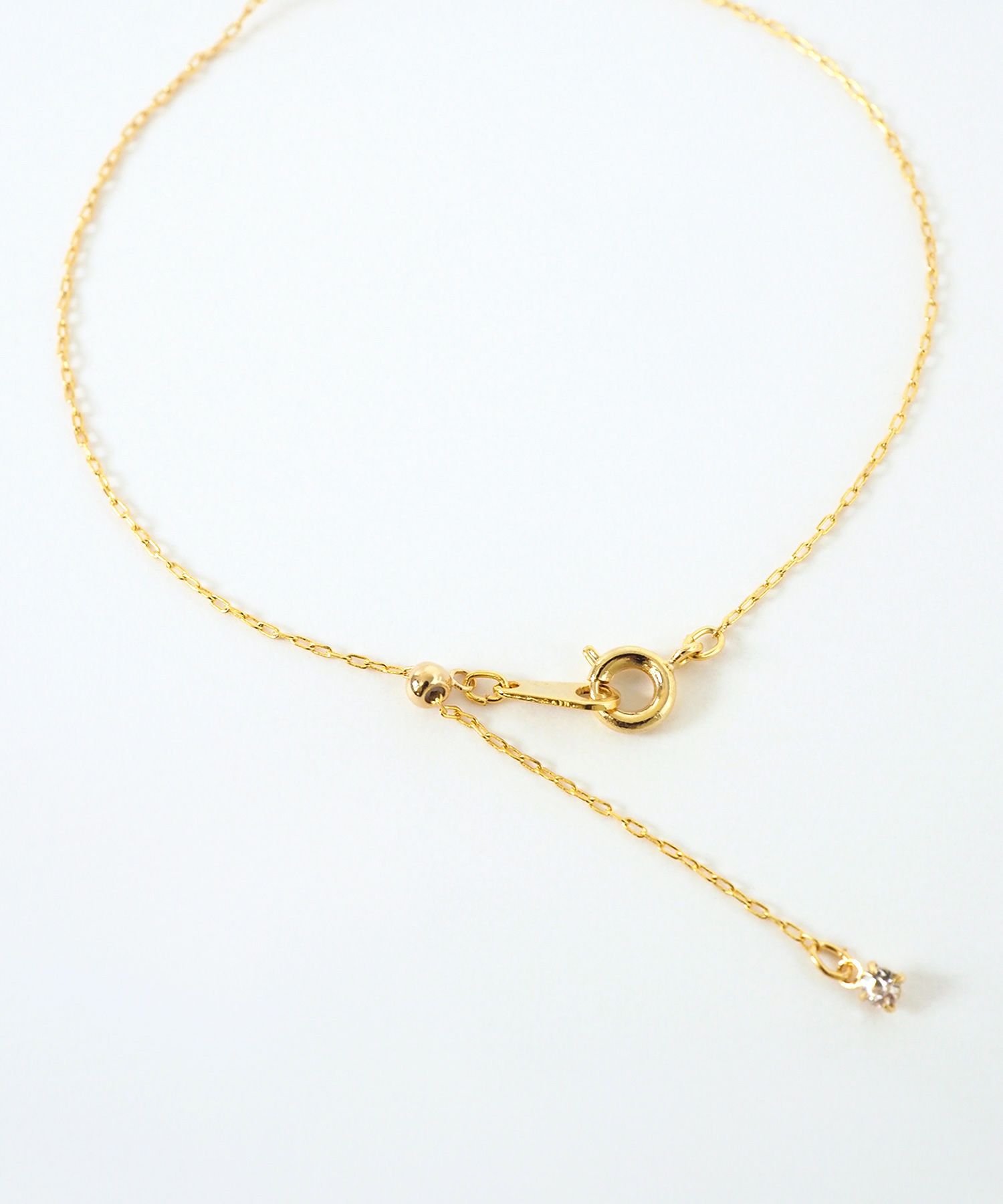 リボンストーンブレスレット【MUK】