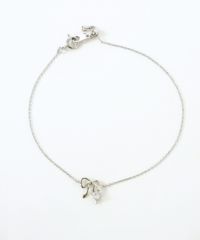 リボンストーンブレスレット【MUK】