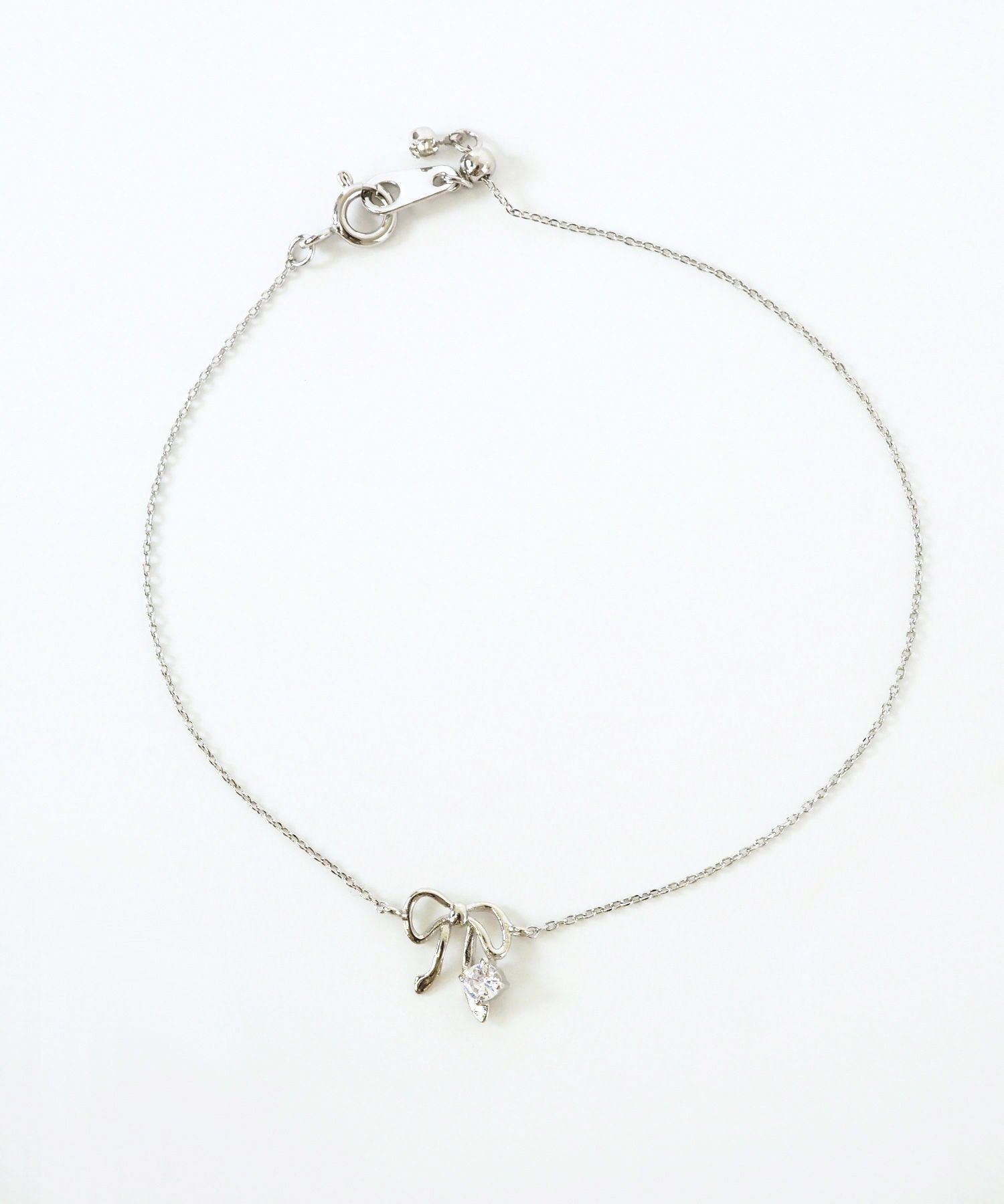 リボンストーンブレスレット【MUK】