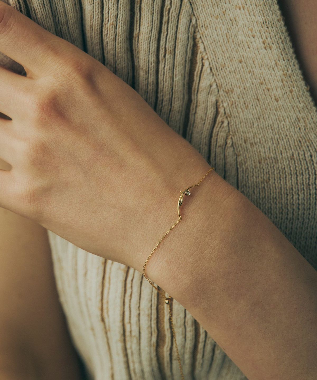 ニュアンスラインブレスレット