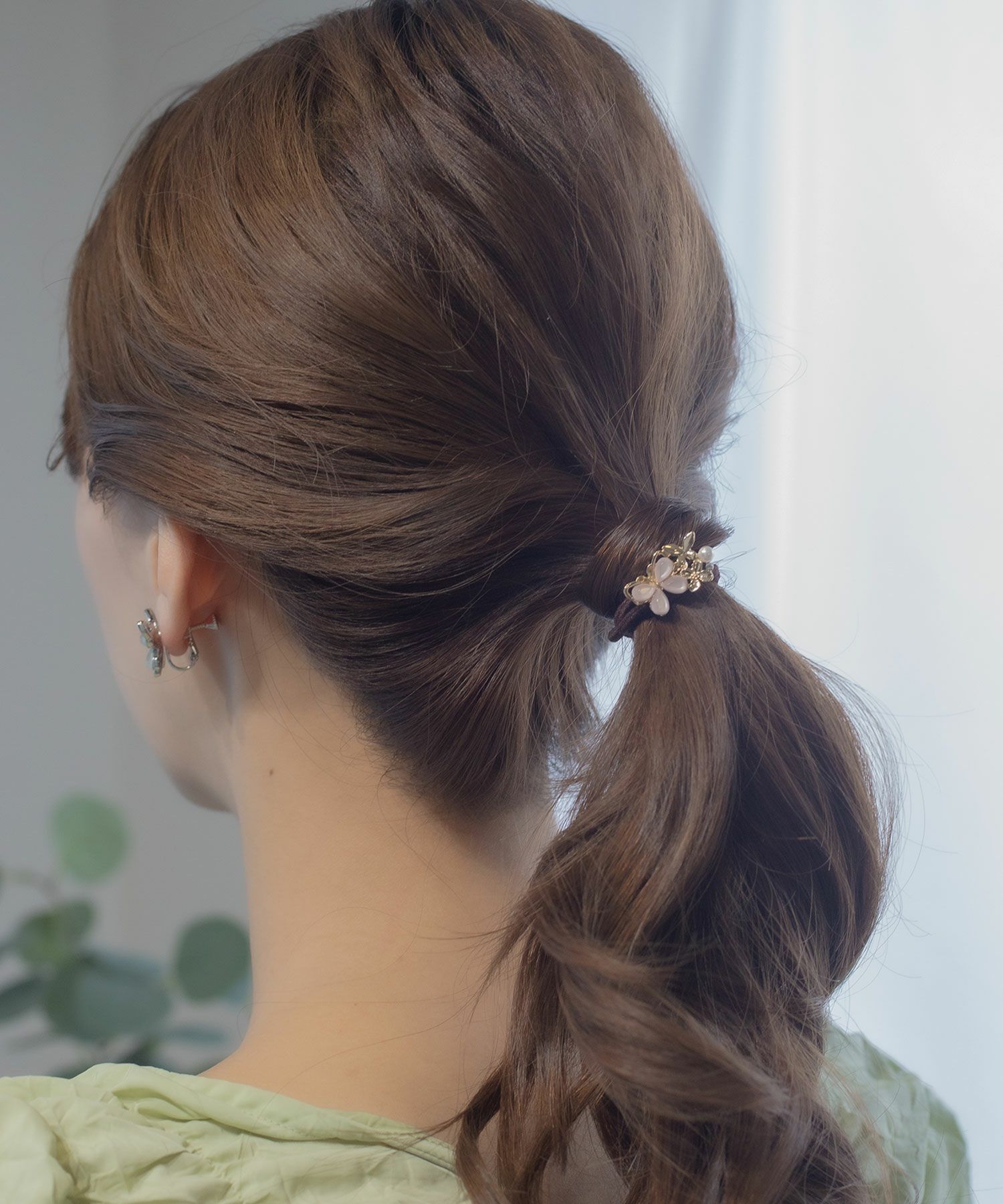 フラワーバタフライポニー