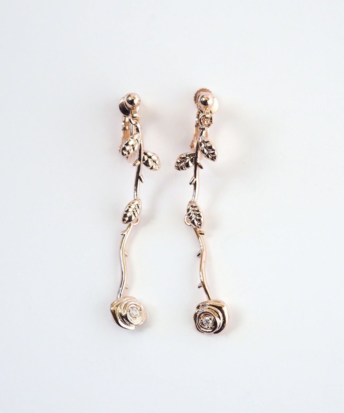 ローズロングイヤリング【MUK shady sophy】